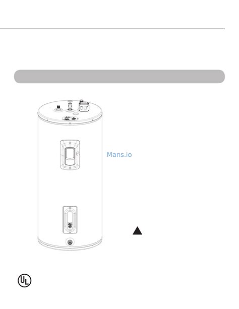 Rheem Xe50m12cs55u1 Instructions Assembly Online