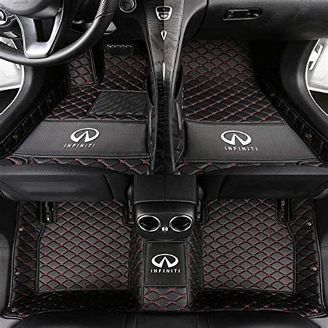 Dcaivaca Custom Fit Luxury Xpe Leather Car Floor Mats For Infiniti G25 G35 G37 2