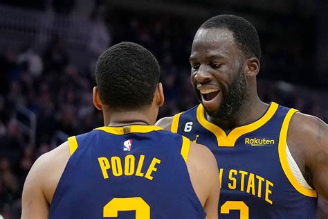 Warriors In Trouble As Draymond Green And Jordan Poole Still Cant Get Along Marca