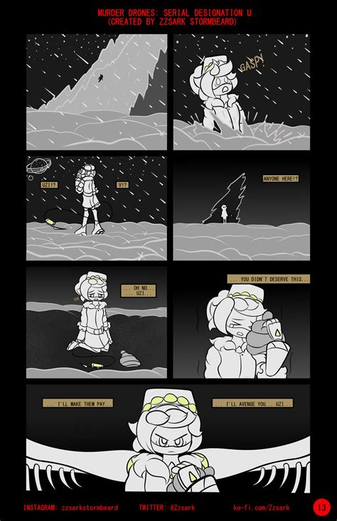 Murder Drones Serial Designation U Comic 13 By Zzsark On Deviantart