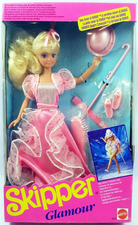 Barbie Glamour Skipper Mattel 1990 Ref 9324