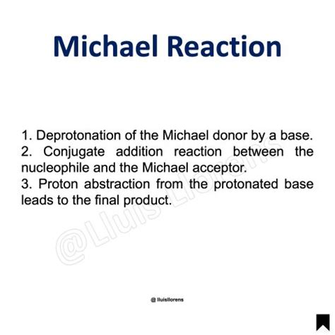 Michael Reaction - NROChemistry