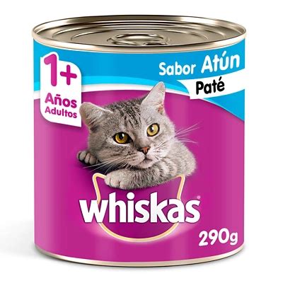 WHISKAS Whiskas Alimento Húmedo Lata Gato Adulto Atún 290 GR