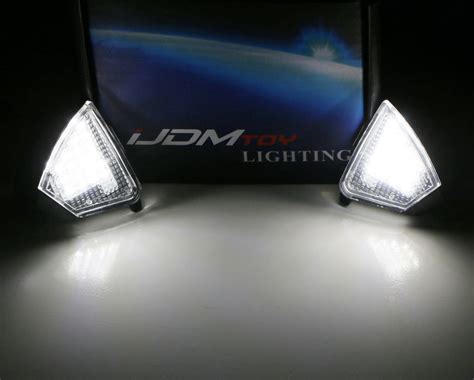 White Led Under Side Mirror Puddle Lights For Volkswagen Mk5 Golf Gti —