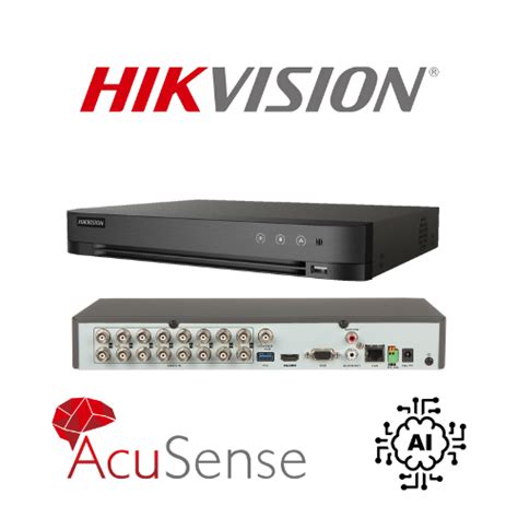 HIKVISION IDS 7216HQHI M1 FA 16 Ch 1080p 1U H 265 AcuSense DVR