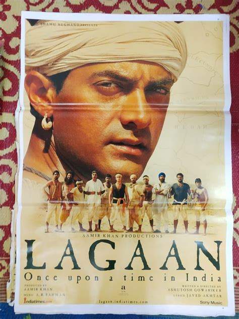 LAGAAN BOLLYWOOD MOVIE POSTER | Bollywood Poster Studio