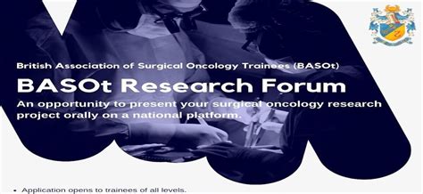 British Association Of Surgical Oncology Trainees Basot Research