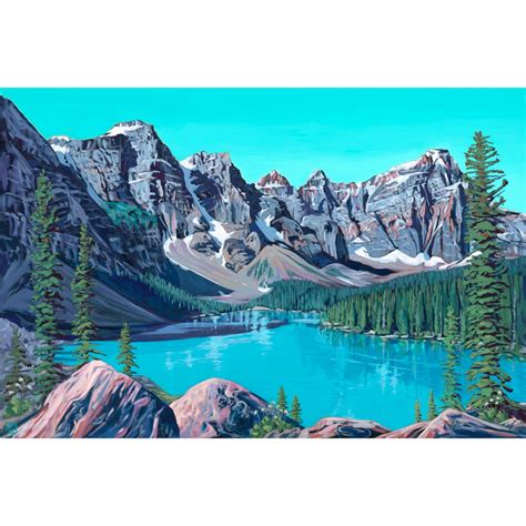 All Images The Valley Of The Ten Peaks Over Moraine Lake Superb