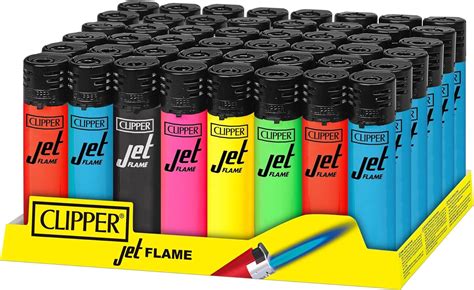 Amazon Clipper Classic Jet Flame Refillable Jet Flame Torch