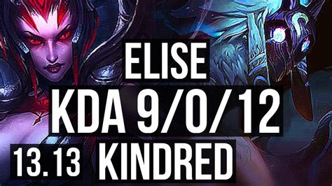 Elise Vs Kindred Jng Legendary M Mastery Kr Master