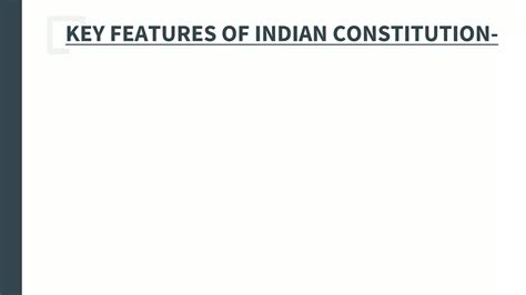 Indian Constitution Class 8 Civics Ppt