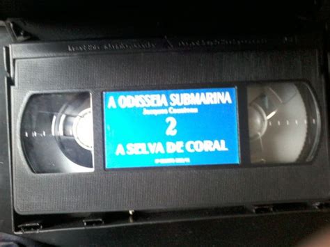 Odisseia Submarina Jacques Cousteau VHS Carcavelos E Parede OLX