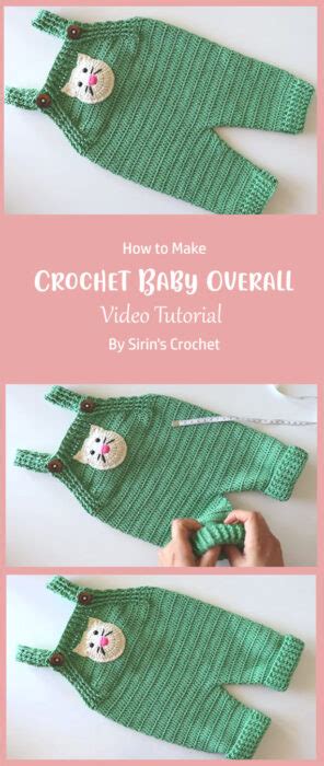 Baby Overalls Free Crochet Pattern Tutorial Ideas Carolinamontoni