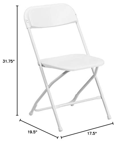 Hercules 800lb Capacity Plastic Folding Chair Open Backyard