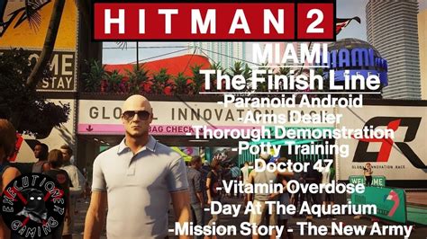 Hitman 2 Miami The Finish Line Paranoid Android Doctor 47