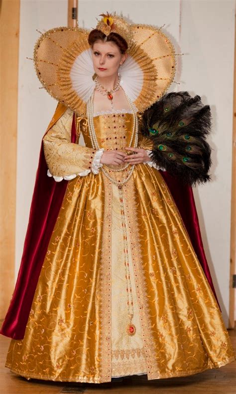 Elizabethan Golden Gown Renaissance Wedding Renaissance Era Renaissance Costume Renaissance