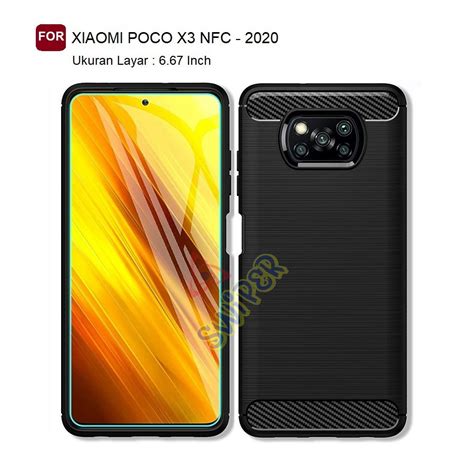 Jual Case Ipaky Carbon Fiber XIAOMI POCO X3 NFC POCO X3 PRO Softcase