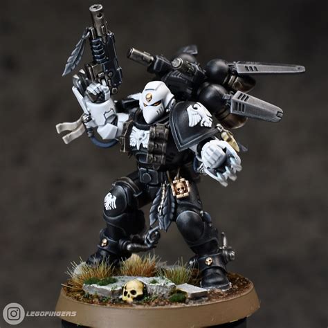Chapter Master Shrike of Raven Guard | Warhammer figures, Warhammer 40k