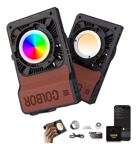 Iluminador Led 60w Rgb Colbor Wonder W60r 2700k 6500k Frete grátis