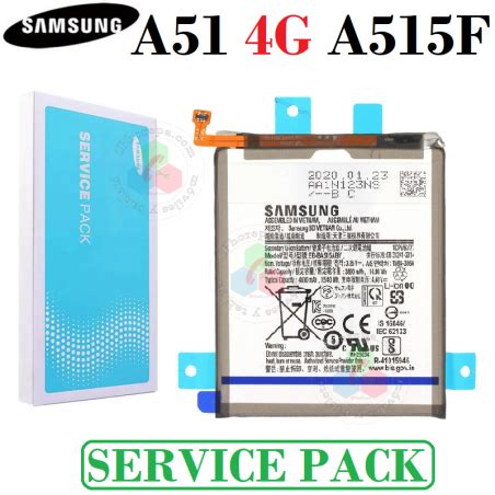 Samsung A G A A F Bateria Original Service Pack Montaje Sin