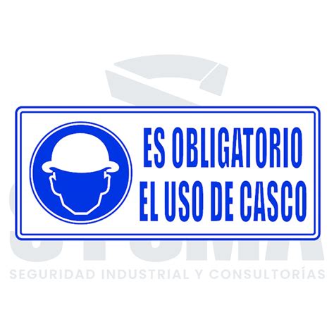 SeÑalizaciÓn Uso Obligatorio De Casco Código 209542001526 Sysma