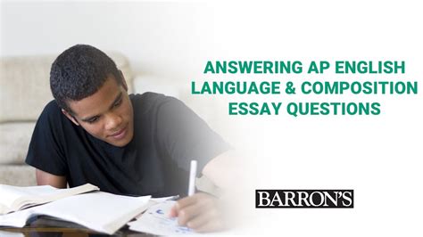 Ap English Language And Composition Questions Barrons