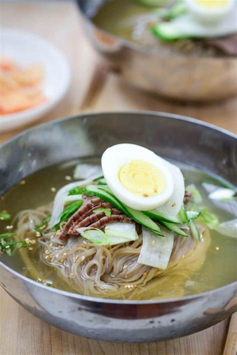 Naengmyeon Cold Noodles Korean Bapsang