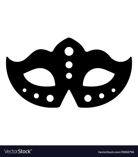 Eye Mask Royalty Free Vector Image Vectorstock