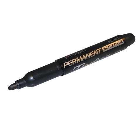 Marker Permanent Fenlot Negru Varf Rotund Scriere Mm Emag Ro