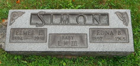 Elmer L Simon 1894 1951 Find A Grave Memorial