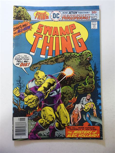 Swamp Thing 24 1976 FN Condition Comic Books Bronze Age DC