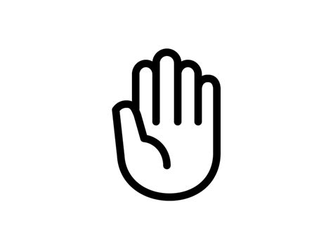 Hand Icon - Animated Design