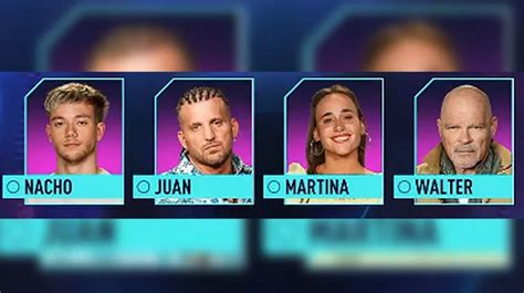 Gran Hermano 2022 quiénes son los nominados de la segunda semana