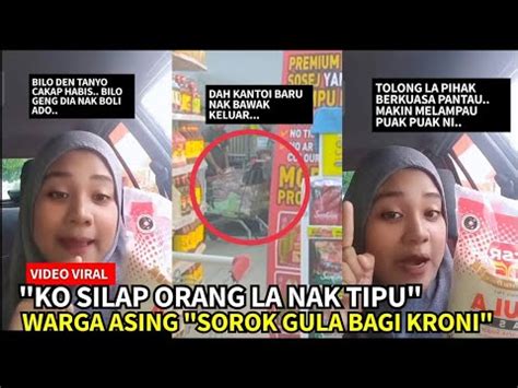 Kantoi Warga Asing Sorok Gula Jual Pada Geng Senegara Akak Geram