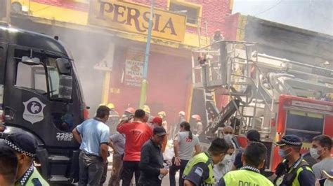 La Policía Realizó Las Pericias En El Mercado Persia Tras El Siniestro