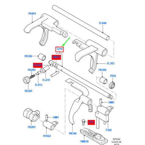 FORD RANGER T6 MK1 Gear Shift Shaft Lever Assy 1733958 NEW GENUINE On OnBuy