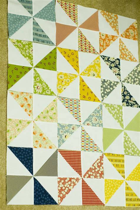 Pinwheel Quilt Pinwheel Baby Quilt From The Moda Bake Sh