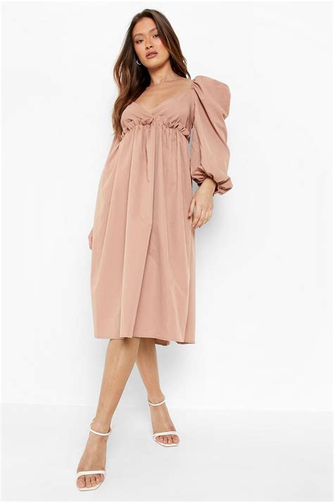 Smock Dresses Smocked Dress Boohoo Usa