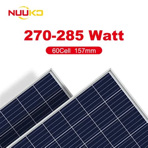 Best 5bb Poly 280 Watt Placa Solar Panel System 280W Poly 60 Cells