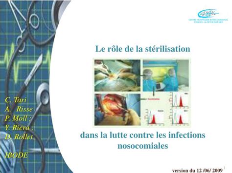 PPT Le rôle de la stérilisation dans la lutte contre les infections