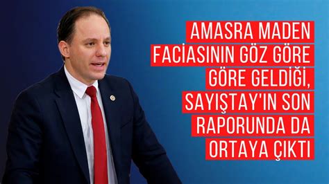 Amasra Maden Faciasının Göz Göre Göre Geldiği Sayıştay ın Son