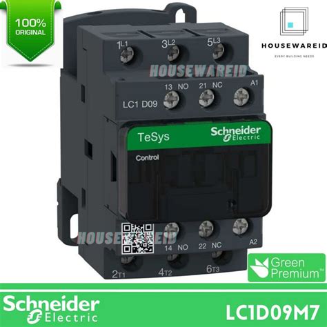 Jual Kontaktor Schneider LC1D09M7 3p 9a 220v AC Original Contactor 3