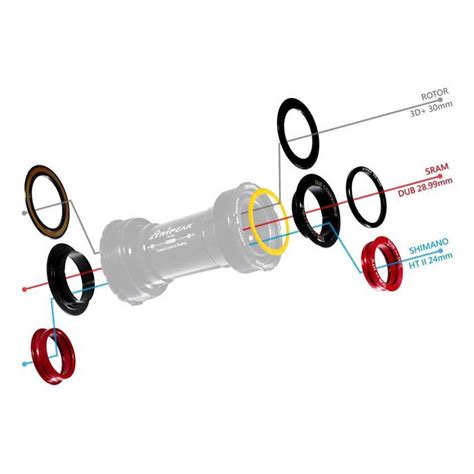 Tripeak T Trek Shimano Sram Dub Rotor D Steel Bottom Bracket