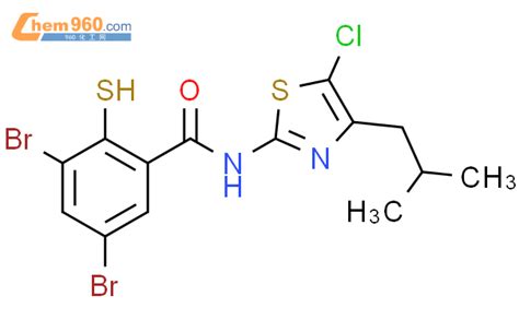 61954 54 9 Benzamide 3 5 Dibromo N 5 Chloro 4 2 Methylpropyl 2