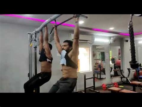 Hanging Knee Leg Raise Fitness Gym Weightloss Sixpack Youtube