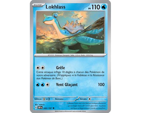 Lokhlass Pv Carte Peu Commune Reverse Carlate Et