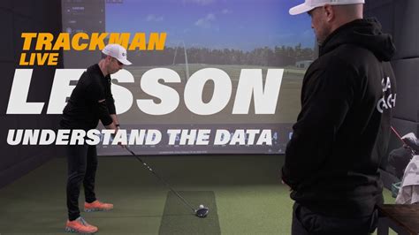 Live Trackman Lesson How To Understand Data On Trackman Improve