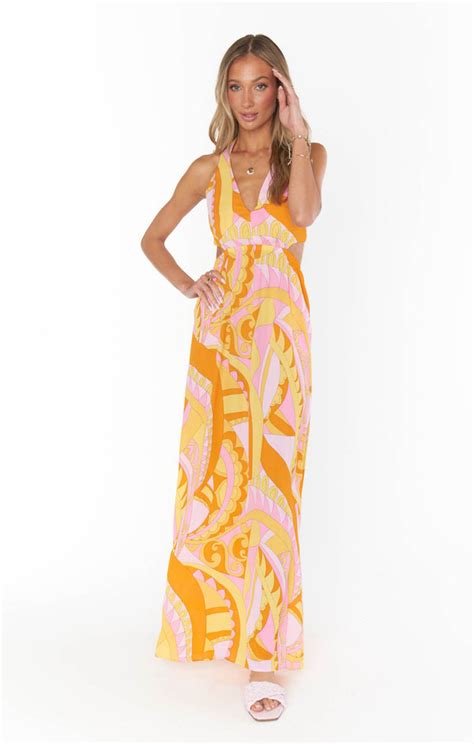 Marisol Maxi Dress ~ Caribbean Cocktail Show Me Your Mumu