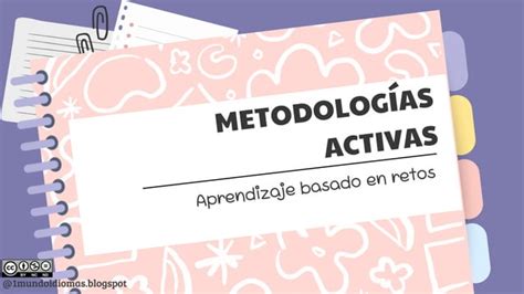 Metodologias Activas Aprendizaje Basado En Retos PPT Descarga Gratuita