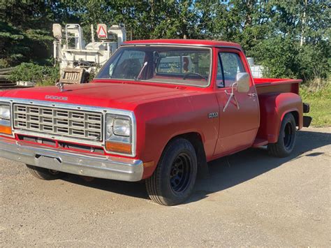 1985 Dodge D150 Custom Royal Step Side Cars And Trucks Edmonton Kijiji